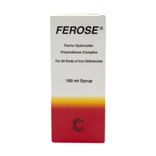 Ferose Syrup 50mg 100ml