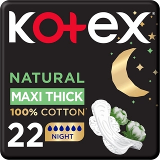 Kotex Maxi Cotton Maxi Night P22x6 (Discount Offer 25%)