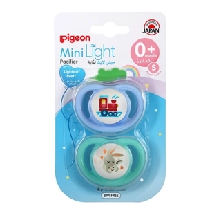 Pigeon Pacifier Double (S) Boy Train