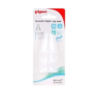 Pigeon Silicone Nipple (M) 3pc