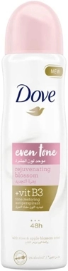 Dove Women Aerosol Deo Even tone 150ml (Discount Offer 33%)