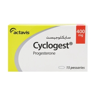 Cyclogest 400mg 15 Supp