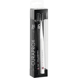 Curaprox toothbrush blackiswhites duopck