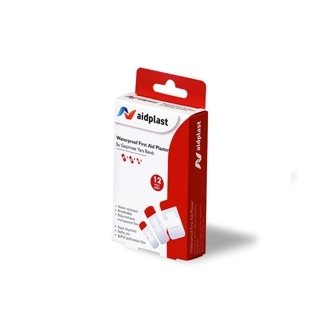 Aidplast Waterproof Plaster 12 Pec