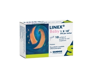 LINEX BABY PROBIOTIC 10 SACHETS POWDER