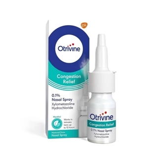 Otrivin 0.1% Menthol Nasal Spray 10ml