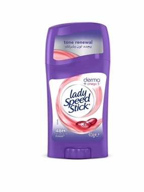 Lady Speed Stick Derma +Omega 3 AP Stick (Discount Offer 25%)