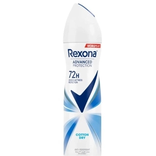 Rexona Deo Spray 72H Cotton Dry Wmn 150m (Discount Offer 50%)