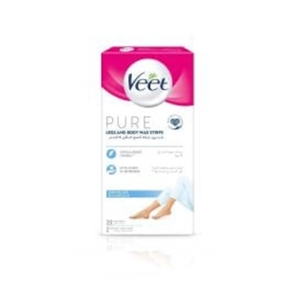 Veet Pure CWS Sens Skin Legs 20 Strips