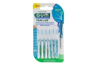 Gum Travler 16 Mm 6 Brushes 6