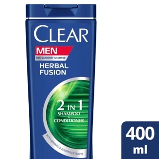 CLEAR SHAM MEN HERBAL FUSION 400ML (Discount Offer 50%)