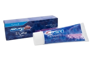 Crest T.P.3D white deluxe inst
