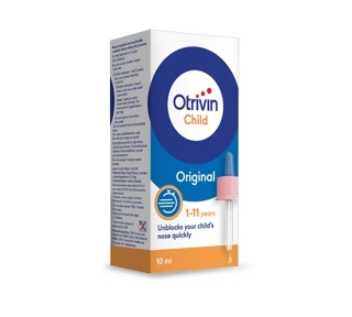 Otrivin 0.05% Nasal Drops 10ml