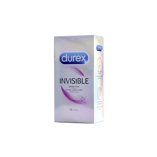 Durex invisible Extra LuB 12