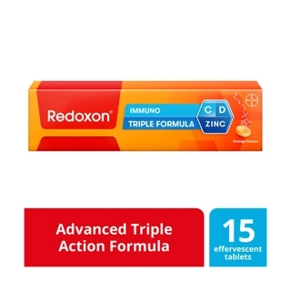 Redoxon Immun Triple C,D,Zinc 15 Eff Tab