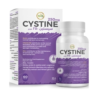 NHS Cystine 250 Mg 60 Capsule (Discount Offer 25%)