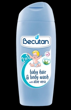 Becutan Shampoo,Bath2n1 Aloe Vera 200 Ml