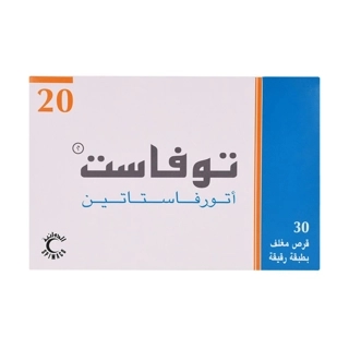 Tovast 20 mg 30 Tab