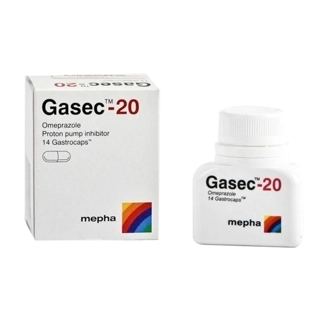 Gasec 20mg 14 Cap