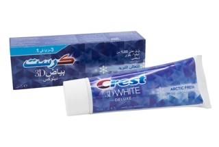 Crest T.P.3D white deluxe healthy