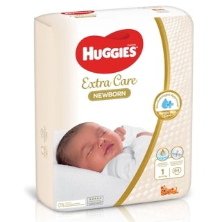Huggies No-1 New Born 2x64pcs