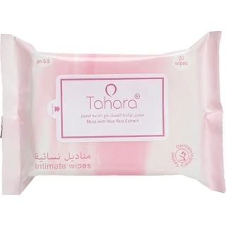 TAHARA Musk Pink Intimate 20 Wipes