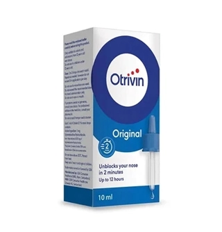 Otrivin 0.1% Nasal Drops 10ml