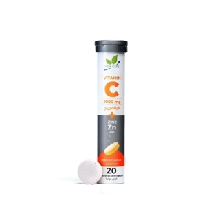Vidacare Vitaminc+Zinc 20 Eff Tab