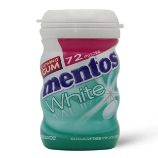 Mentos Chewing Gum White Spearmint 72pcs