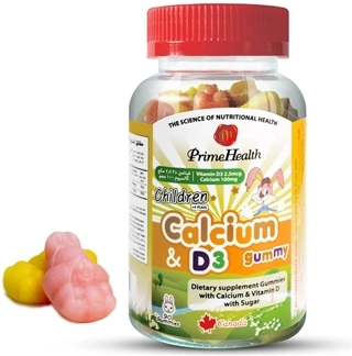 Prime Health Calcium & Vit D 90 Gummies (Discount Offer 50%)
