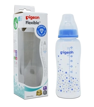 Pigeon Flexibl Star Plastic Bottle 250Ml