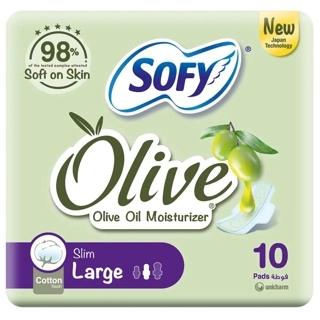 Sofy Feminine Napkin Olive Large 12pcs