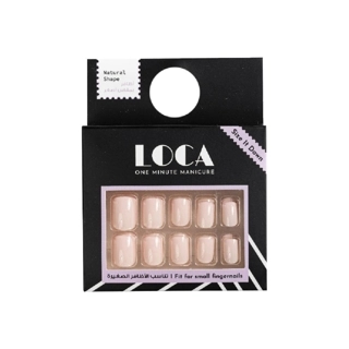 Loca Nails Natural Mini# 8 Marsmallow
