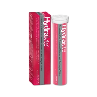 HYDRALYTE EFFERVESCENT STRAW KIWI 20S