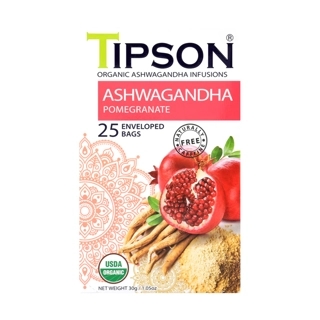 Tipson Tea Ashwagandha & Pomag 25 Tea