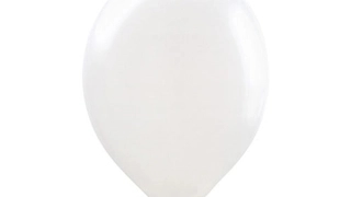 White Latex Plain Balloon