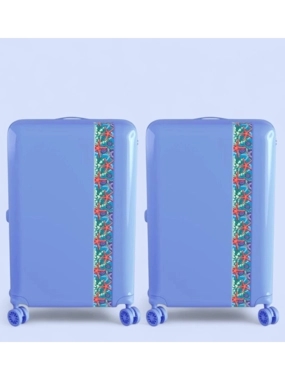 BANDE A PART International 2-piece lightweight, double-sided luggage set, available in several sizes and colors. M: 65 x 41 x 25 cm