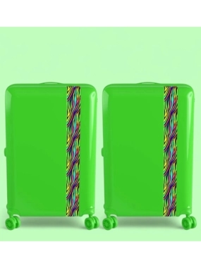 BANDE A PART International 2-piece lightweight, double-sided luggage set, available in several sizes and colors. M: 65 x 41 x 25 cm