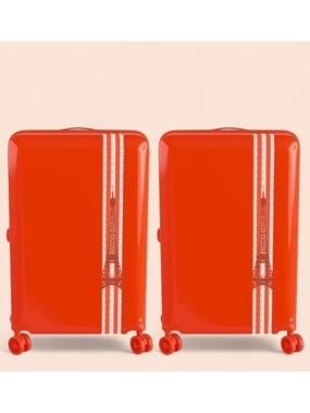 BANDE A PART International 2-piece lightweight, double-sided luggage set, available in several sizes and colors. M: 65 x 41 x 25 cm