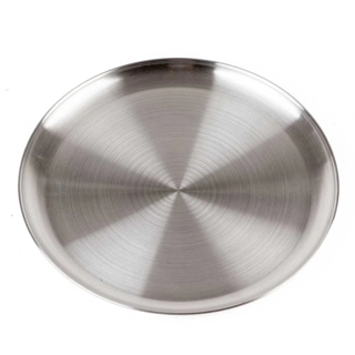 STAINLESS STEEL ROUND PLATE - 36CM