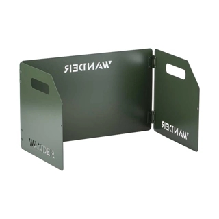 WIND SCREEN 42x25x25CM WITH BAG - OLIVE GREEN