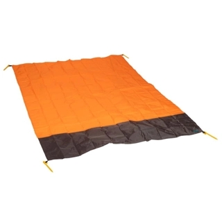 CAMPING MATTRESS 240x140CM - ORANGE + GREY