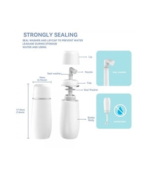HANDY BIDET WITH BOTTLE - WHITE