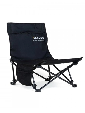 PORTABLE RECLINING CHAIR - BLACK