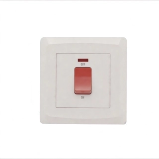 ALRAED Saudi AC Switch 45A (White)