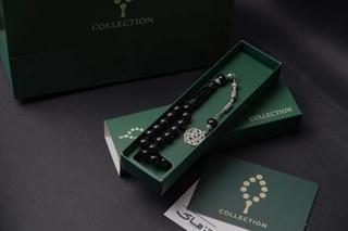 Bakelite Rosary – Polished Black