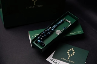 Bakelite Rosary – Dark Blue
