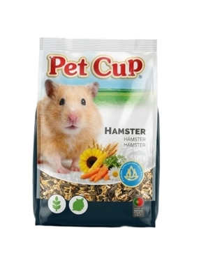 pet cup Complete food mix for hamsters and small rodents (700g)