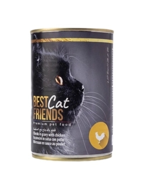 Best Friend Cat Wet Food Chicken with Sauce 415g