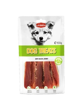 Linsin Dried Duck Treats for Dogs 100g